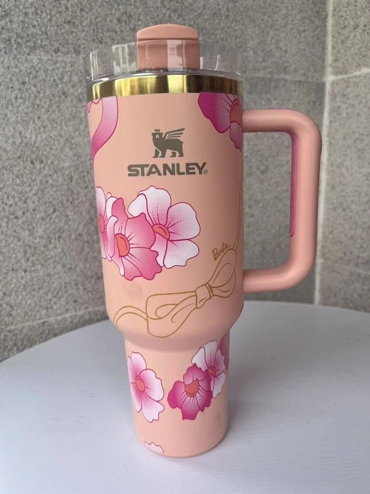 Barbie x Stanley Just Peachy 40oz Peaches 'N Cream Tumbler