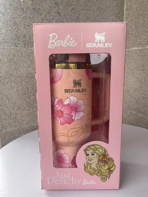 Barbie x Stanley Just Peachy 40oz Peaches 'N Cream Tumbler