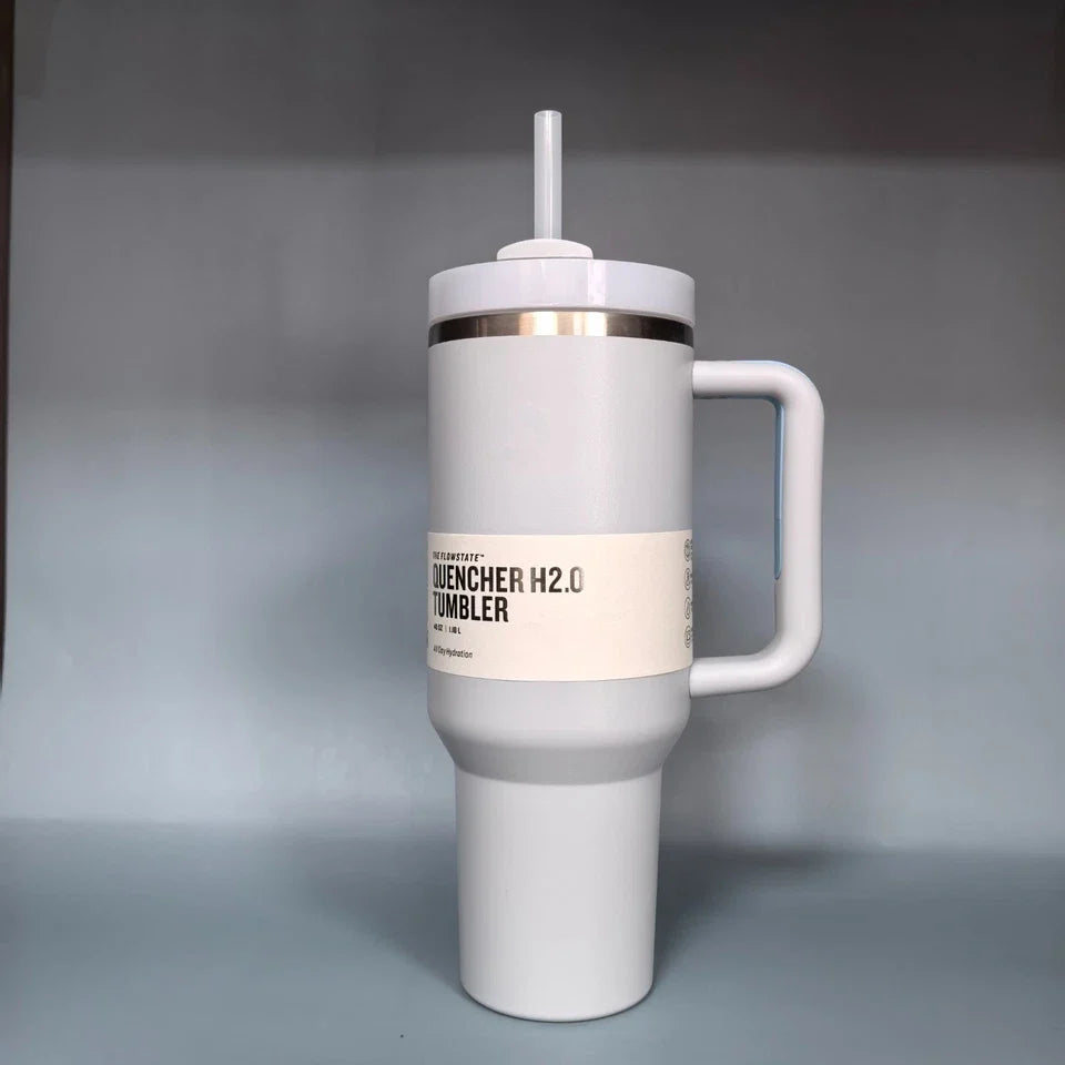 StanIey 40oz Tumbler Cup with Handle &Straw-Stainless Steel Vacuum Insulated Mug